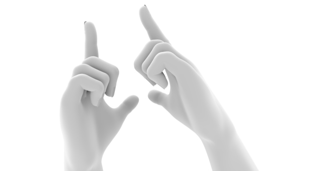 打つ/手の形｜指摘する/手の表情 - ハンド/イラスト/手/写真/ダウンロード/フォト/画像加工OK