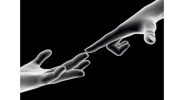 伝達/イメージ/3DCG｜協力/仲間/光 - ハンド/イラスト/手/写真/ダウンロード/フォト/画像加工OK