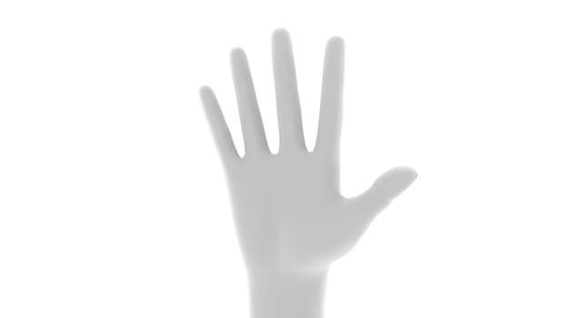 パー/ジャンケン/イメージ｜手の平をみせる - ハンド/イラスト/手/写真/ダウンロード/フォト/画像加工OK