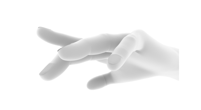 手の表情｜中指を曲げる - ハンド/イラスト/手/写真/ダウンロード/フォト/画像加工OK