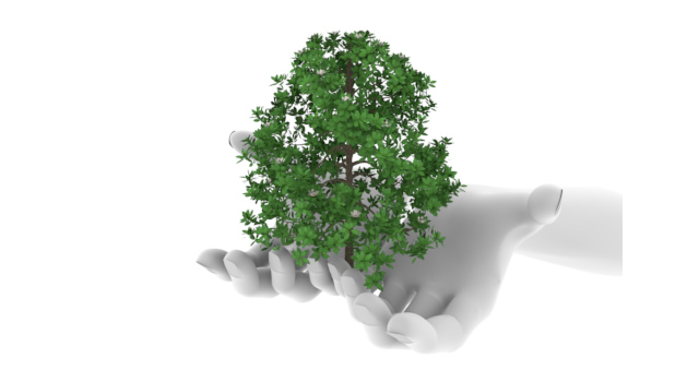 エコと自然/手の表現｜自然のエネルギー/イメージ - ハンド/イラスト/手/写真/ダウンロード/フォト/画像加工OK