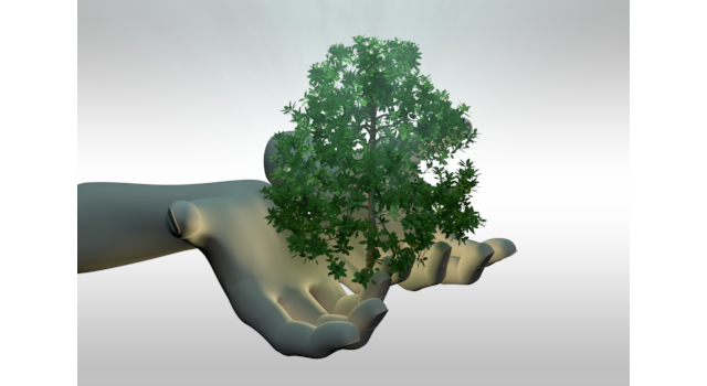 自然エネルギー/エコ｜自然の力/イメージ - ハンド/イラスト/手/写真/ダウンロード/フォト/画像加工OK