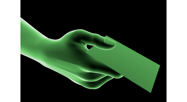 名刺を渡す/手の形｜名刺交換/手の表現 - ハンド/イラスト/手/写真/ダウンロード/フォト/画像加工OK