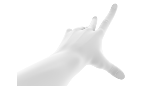 指示する/手の表情｜元気なイメージ/のびのび - ハンド/イラスト/手/写真/ダウンロード/フォト/画像加工OK