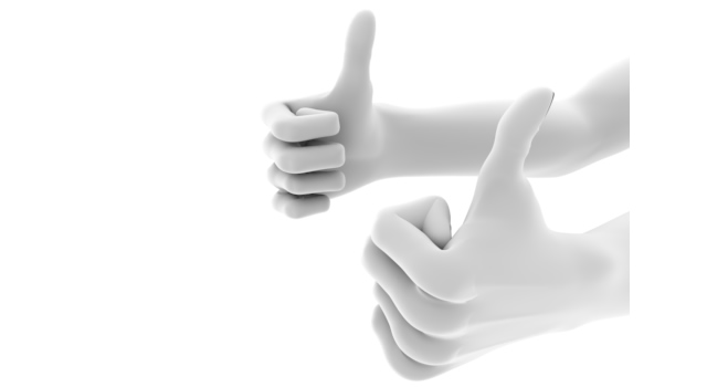 ナイス/うまくいった/手の表情｜上出来/イメージ/3DCG - ハンド/イラスト/手/写真/ダウンロード/フォト/画像加工OK