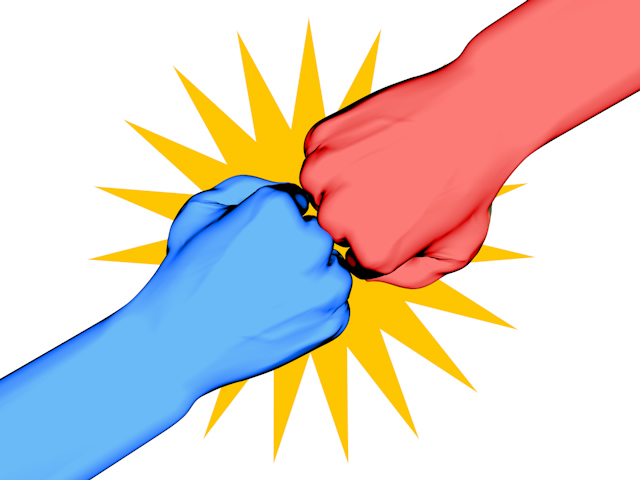 戦い｜パンチ｜あたる｜喧嘩｜ファイト｜攻撃｜破壊 - ハンド/イラスト/手/写真/ダウンロード/フォト/画像加工OK