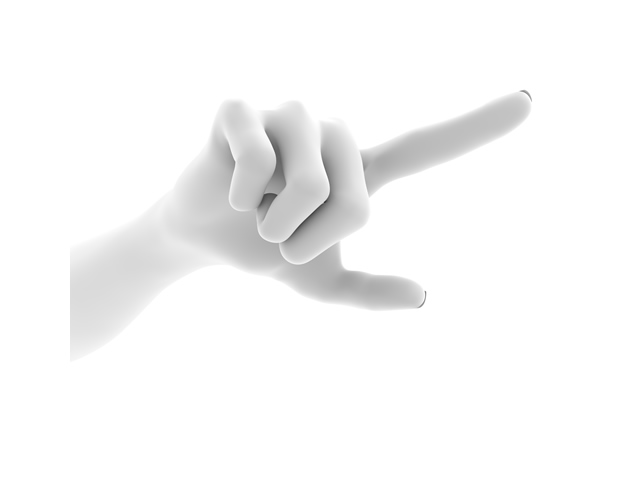 人物/指/差す - ハンド/イラスト/手/写真/ダウンロード/フォト/画像加工OK