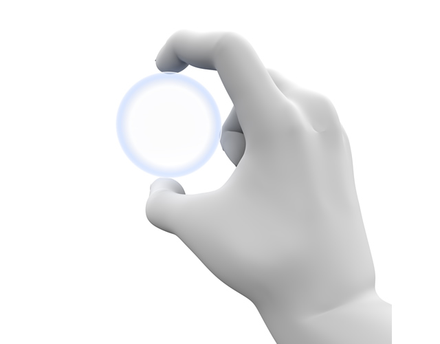 観察/球体/掴む/確認 - ハンド/イラスト/手/写真/ダウンロード/フォト/画像加工OK