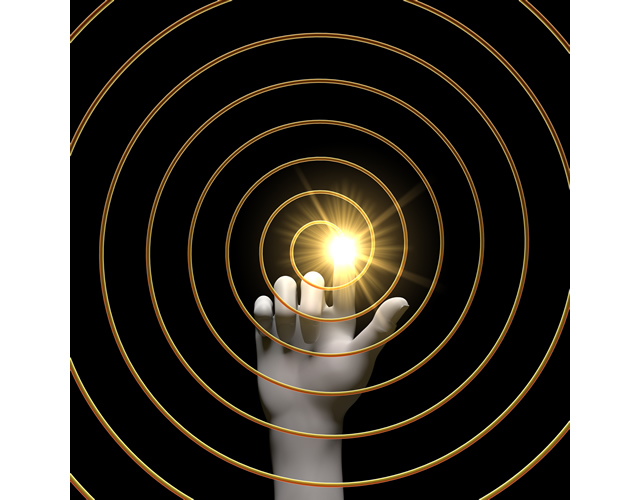 閃光/目が回る/回転/指/暗闇/黄色/光 - ハンド/イラスト/手/写真/ダウンロード/フォト/画像加工OK