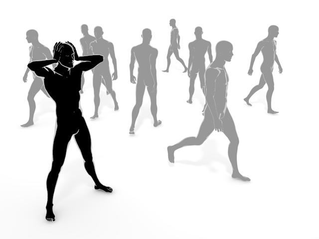 聞きたくない｜裏切り｜悪口｜仲間 - ヒューマン/シルエット/イラスト/写真/無料/人物/ダウンロード素材