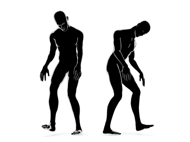 奴隷のような｜無表情｜ゾンビ - ヒューマン/シルエット/イラスト/写真/無料/人物/ダウンロード素材