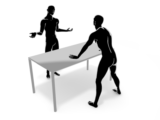 疑問に思う｜とぼける｜問いつめる - ヒューマン/シルエット/イラスト/写真/無料/人物/ダウンロード素材