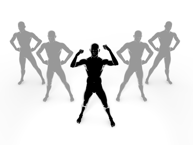 やる気が湧いてくる｜成功｜仲間 - ヒューマン/シルエット/イラスト/写真/無料/人物/ダウンロード素材