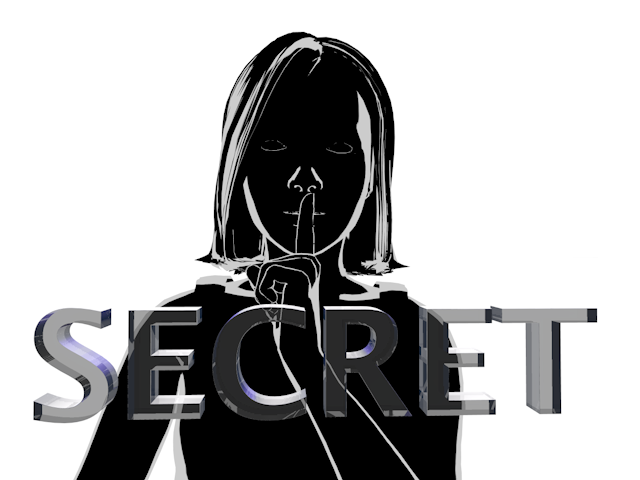 女性｜ポーズ｜シークレット - ヒューマン/シルエット/イラスト/写真/無料/人物/ダウンロード素材