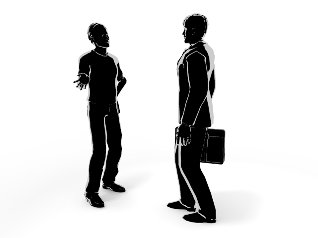 ビジネスマン｜働く｜ストレス - ヒューマン/シルエット/イラスト/写真/無料/人物/ダウンロード素材