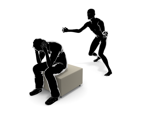 嫌がらせ｜悪口｜文句 - ヒューマン/シルエット/イラスト/写真/無料/人物/ダウンロード素材