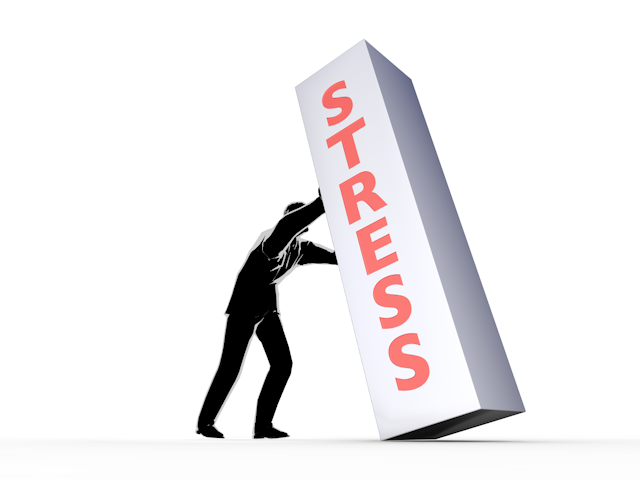 ストレスにやられる｜男性｜生活｜苦痛 - ヒューマン/シルエット/イラスト/写真/無料/人物/ダウンロード素材