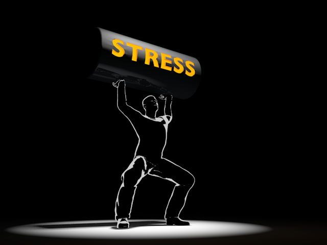 ストレスをやっつける｜力強い｜男性｜攻撃 - ヒューマン/シルエット/イラスト/写真/無料/人物/ダウンロード素材