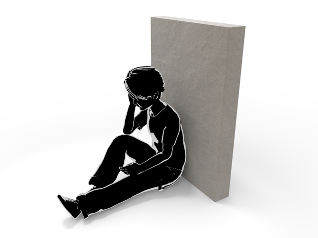 仲間はずれ｜子供｜孤独｜生活 - ヒューマン/シルエット/イラスト/写真/無料/人物/ダウンロード素材