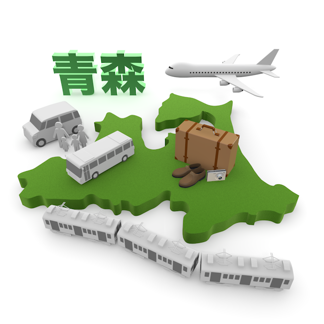 青森 - 地図/マップ/写真/フリー素材/イラスト/ジャパン / 日本