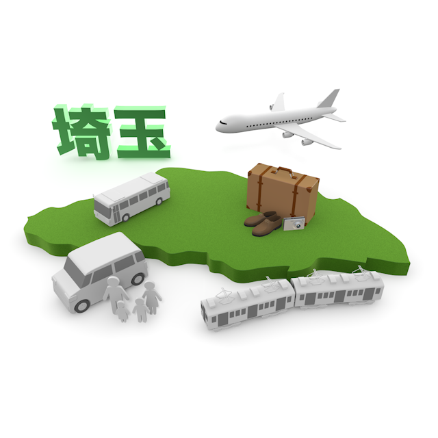 埼玉 - 地図/マップ/写真/フリー素材/イラスト/ジャパン / 日本