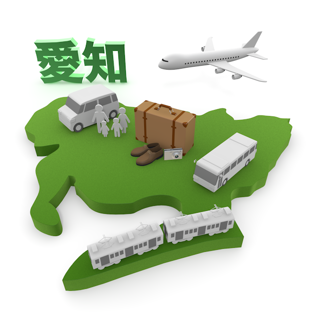 愛知 - 地図/マップ/写真/フリー素材/イラスト/ジャパン / 日本