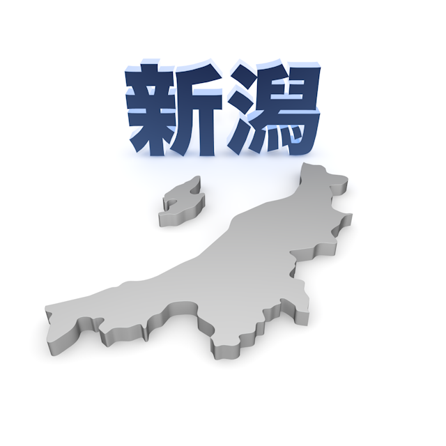 新潟 - 地図/マップ/写真/フリー素材/イラスト/ジャパン / 日本