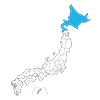 北海道 - 地図｜日本｜フリーイラスト素材