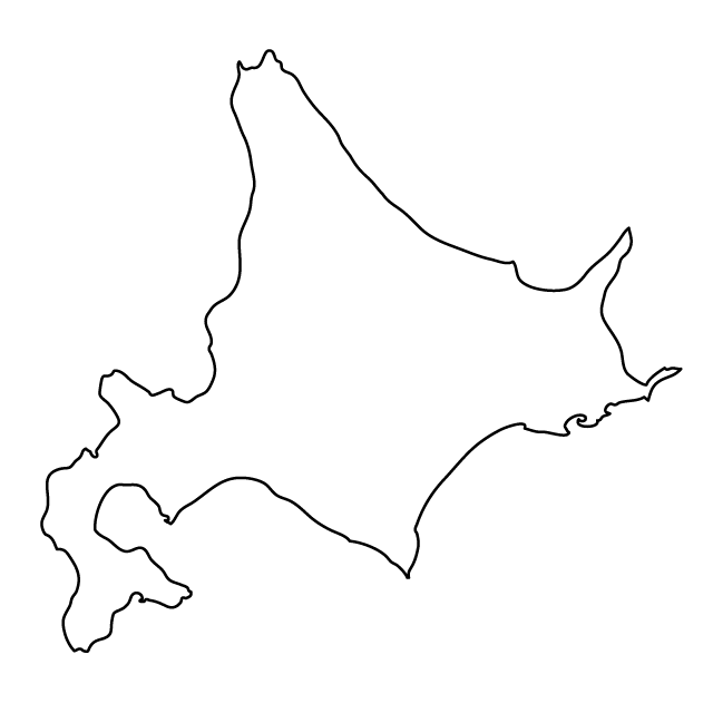 北海道 - 地図/マップ/写真/フリー素材/イラスト/ジャパン / 日本