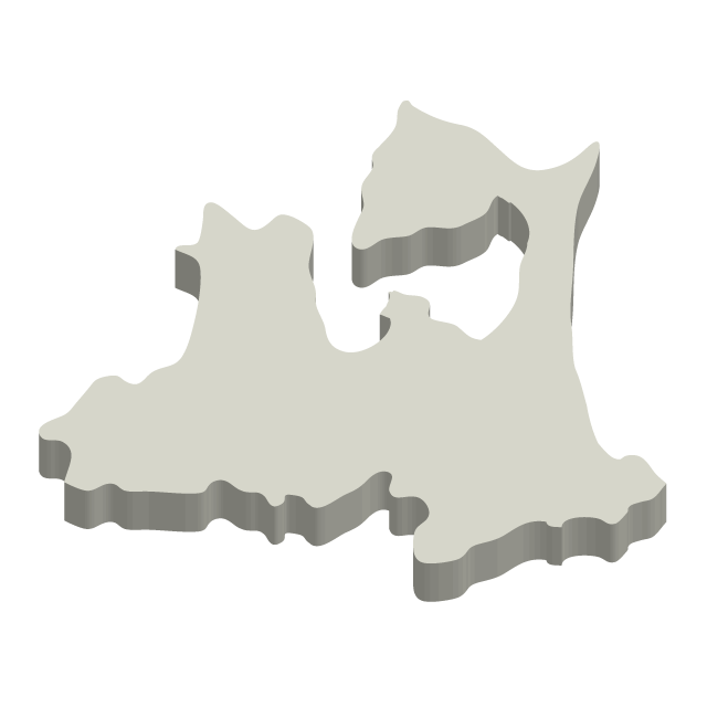 青森県 - 地図/マップ/写真/フリー素材/イラスト/ジャパン / 日本