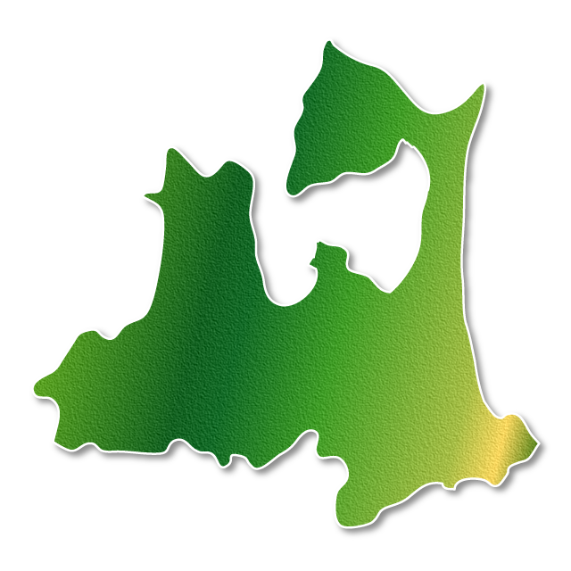 青森 - 地図/マップ/写真/フリー素材/イラスト/ジャパン / 日本