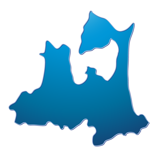 青森 - 地図/マップ/写真/フリー素材/イラスト/ジャパン / 日本