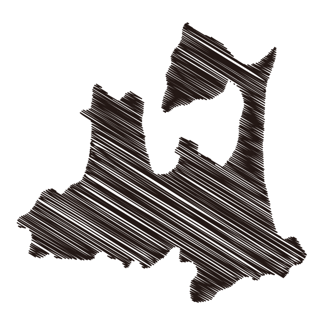 青森 - 地図/マップ/写真/フリー素材/イラスト/ジャパン / 日本