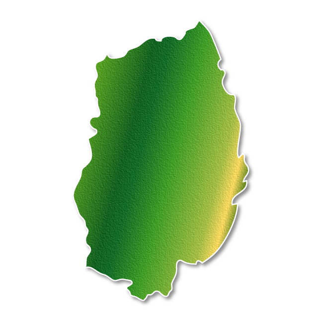 岩手 - 地図/マップ/写真/フリー素材/イラスト/ジャパン / 日本