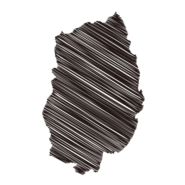 岩手 - 地図/マップ/写真/フリー素材/イラスト/ジャパン / 日本