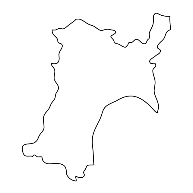 宮城県 - 地図/マップ/写真/フリー素材/イラスト/ジャパン / 日本