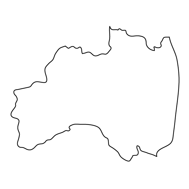 福島県 - 地図/マップ/写真/フリー素材/イラスト/ジャパン / 日本