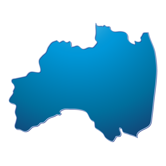 福島 - 地図/マップ/写真/フリー素材/イラスト/ジャパン / 日本