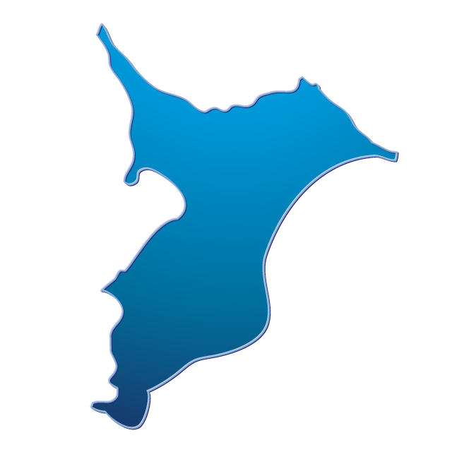 千葉 - 地図/マップ/写真/フリー素材/イラスト/ジャパン / 日本