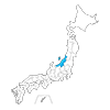 新潟県 - 地図｜日本｜フリーイラスト素材