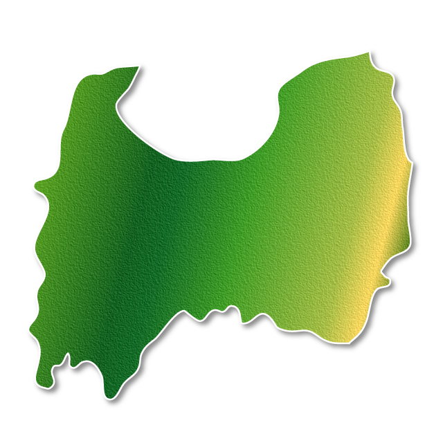 富山 - 地図/マップ/写真/フリー素材/イラスト/ジャパン / 日本