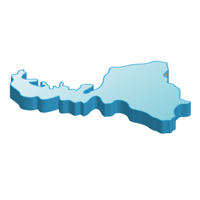 福井 - 地図/マップ/写真/フリー素材/イラスト/ジャパン / 日本