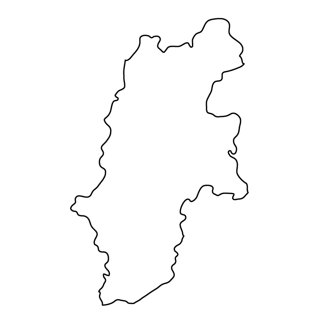 長野県 - 地図/マップ/写真/フリー素材/イラスト/ジャパン / 日本