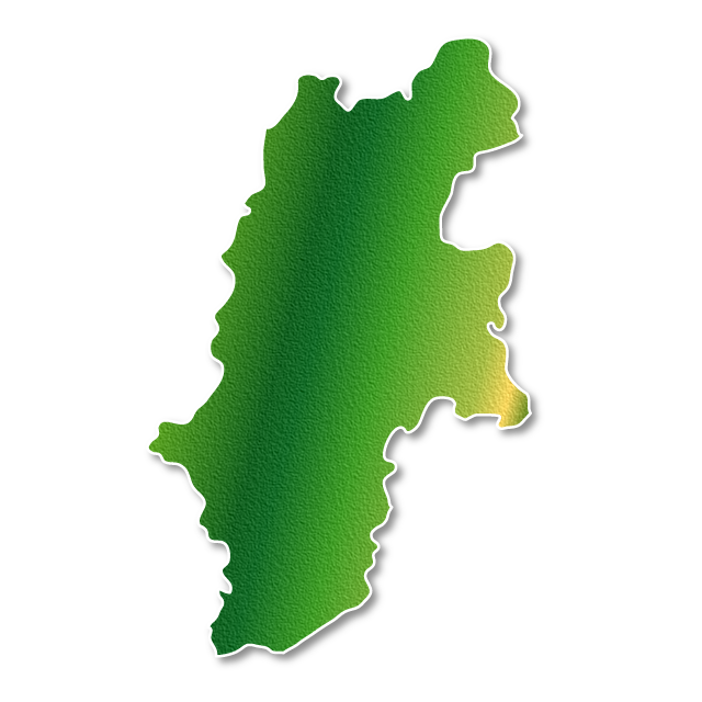 長野 - 地図/マップ/写真/フリー素材/イラスト/ジャパン / 日本