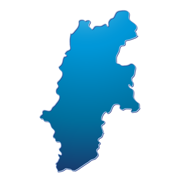 長野 - 地図/マップ/写真/フリー素材/イラスト/ジャパン / 日本