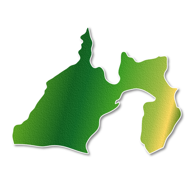 静岡 - 地図/マップ/写真/フリー素材/イラスト/ジャパン / 日本