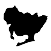 愛知県 - 地図｜日本｜フリーイラスト素材