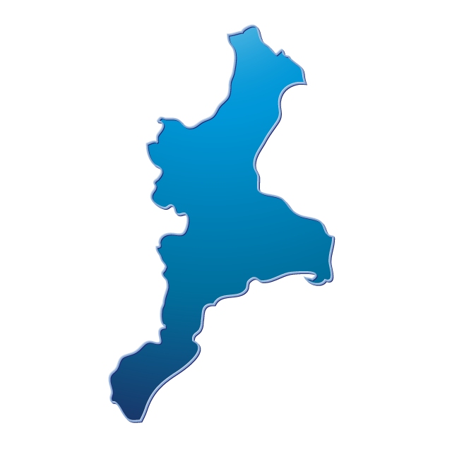 三重 - 地図/マップ/写真/フリー素材/イラスト/ジャパン / 日本