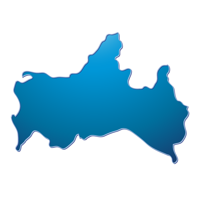 山口 - 地図/マップ/写真/フリー素材/イラスト/ジャパン / 日本