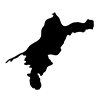愛媛県 - 地図｜日本｜フリーイラスト素材